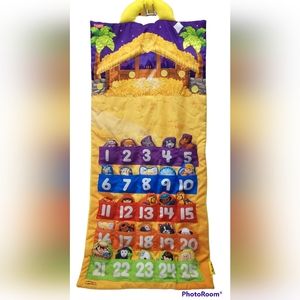 Fisher-Price | Toys | Vintage 209 Fisher Price Little People Nativity Advent  Calendar Soft Play | Poshmark